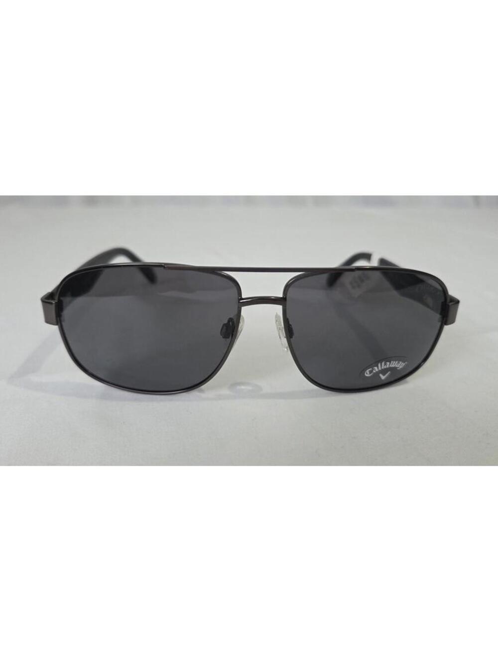 Callaway CA811 GUN Aviator Black Sunglasses 59-14-145